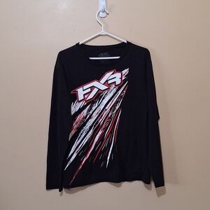 FXR Long Sleeve Black Cotton Shirt